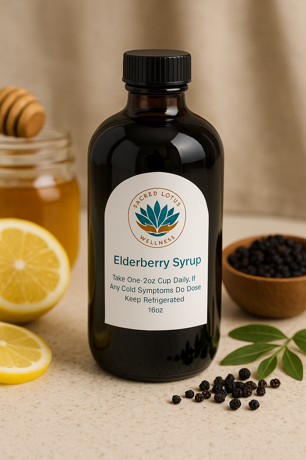 Sacred Elderberry Syrup