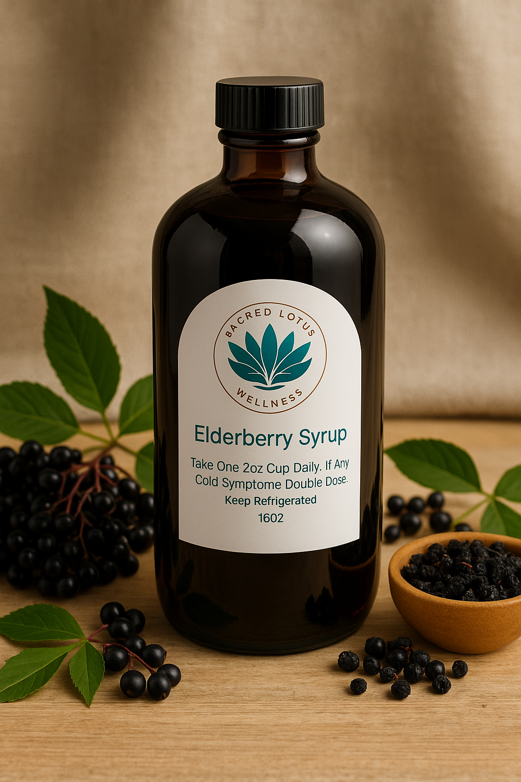 Sacred Elderberry Syrup